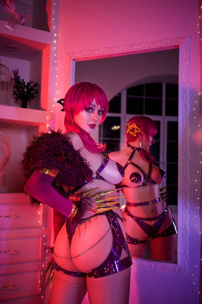 KDA Evelynn (League of Legends) by Senedy (NSFW)