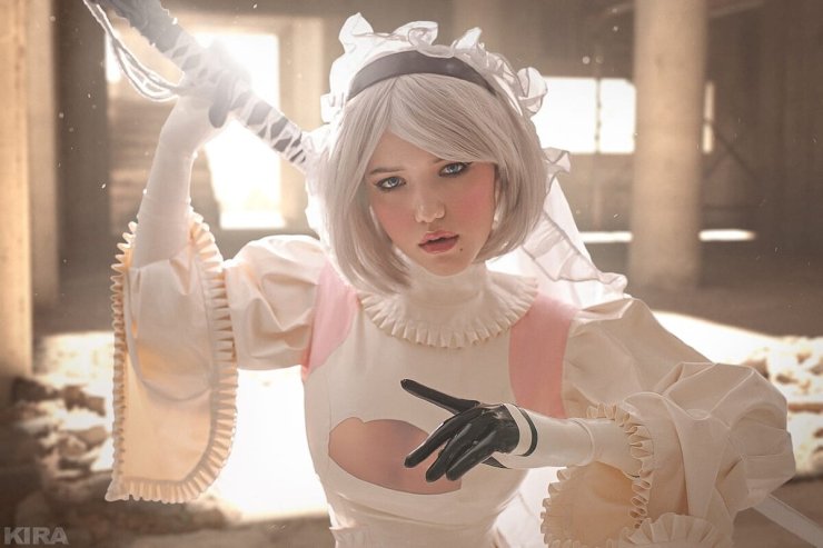 2B (NieR: Automata) by Lyumos