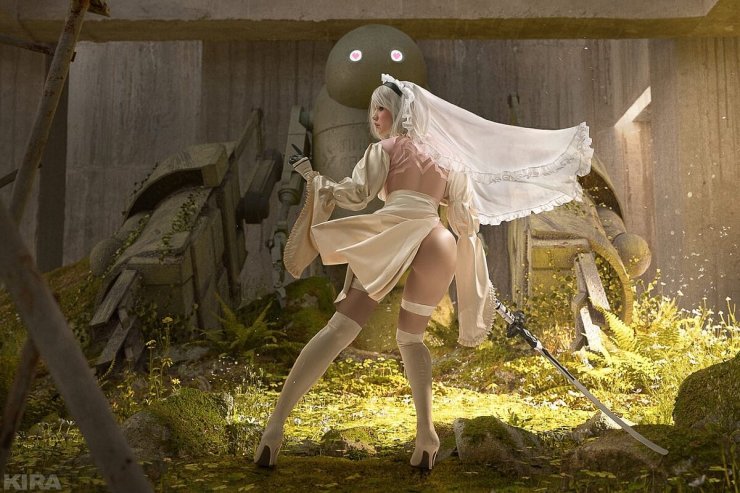 2B (NieR: Automata) by Lyumos