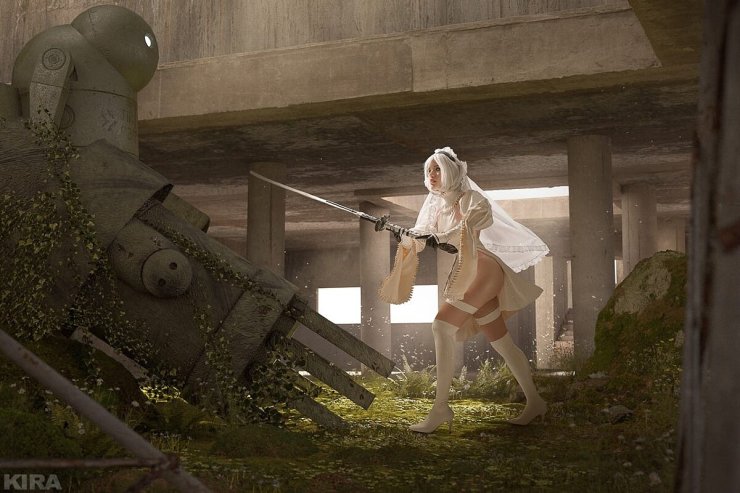 2B (NieR: Automata) by Lyumos