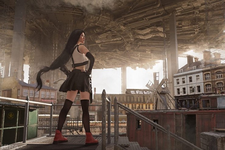 Tifa (Final Fantasy VII Remake) by Lyumos