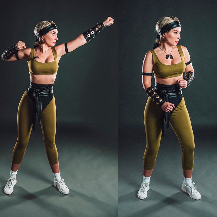 Sonya Blade (Mortal Kombat) by Anna Shakh