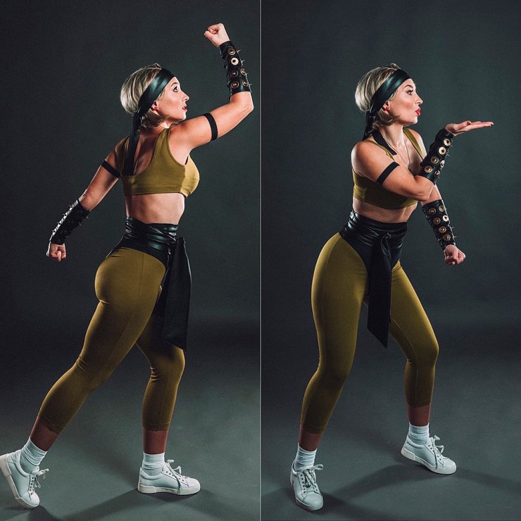 Sonya Blade (Mortal Kombat) by Anna Shakh