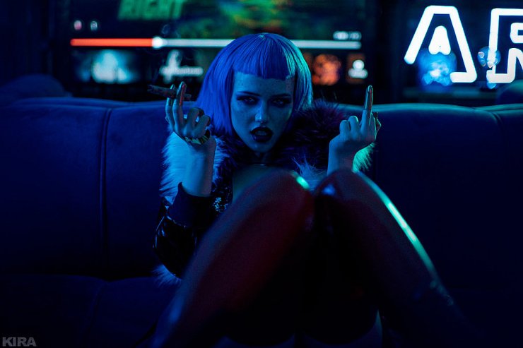 Evelyn Parker (Cyberpunk 2077) by Lyumos