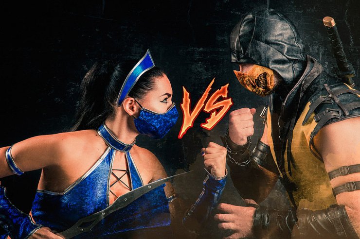 Kitana (Mortal Kombat) by Anna Shakh