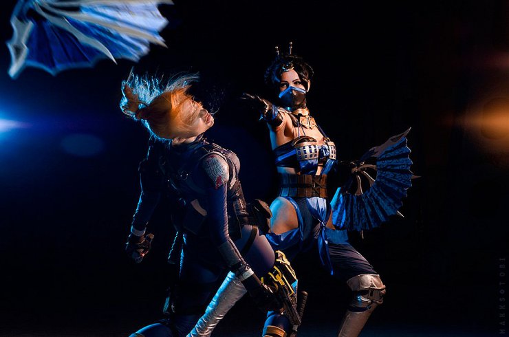Cassie Cage vs Kitana (Mortal Kombat)