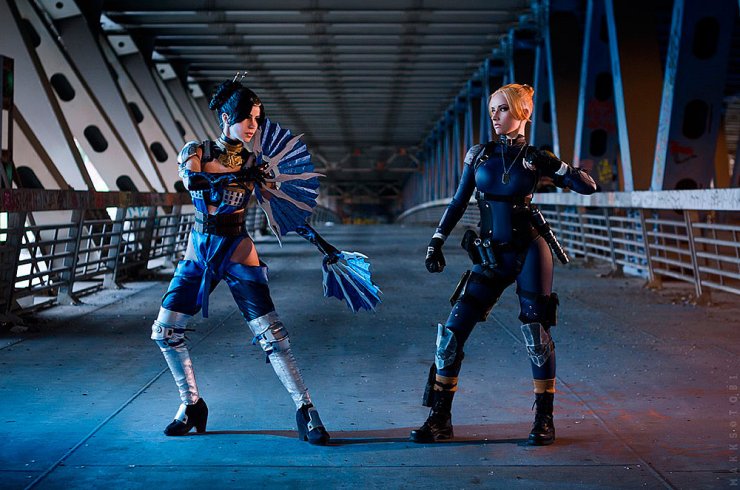 Cassie Cage vs Kitana (Mortal Kombat)