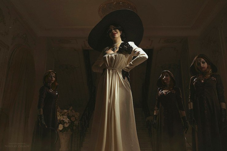 Lady Dimitrescu (Resident Evil Village) by Anastasia Sallozare