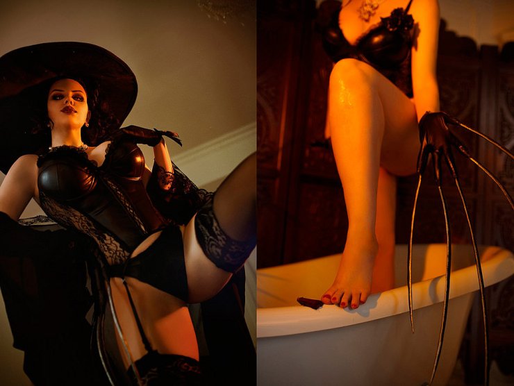 Lady Dimitrescu in Black (Resident Evil Village) by Alice (NSFW)