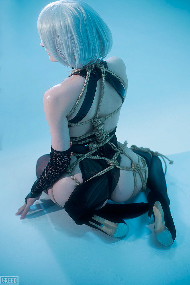 Shibari 2B (Nier Automata) by Katssby (NSFW)