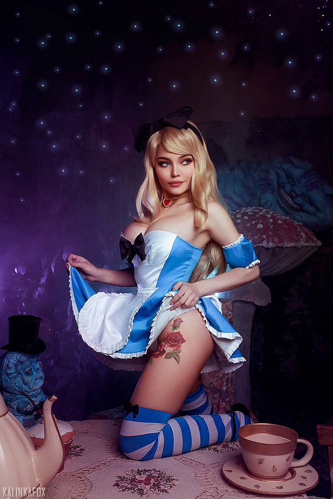 Alice (Alice in Wonderland) by Kalinka Fox (NSFW)