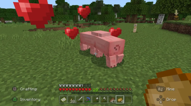 What Do Pigs Eat In Minecraft & How To Breed Pigs In Minecraft?