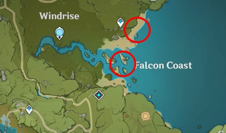 Blue Ocean Crab Genshin Location