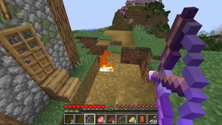 Flame Bow Minecraft