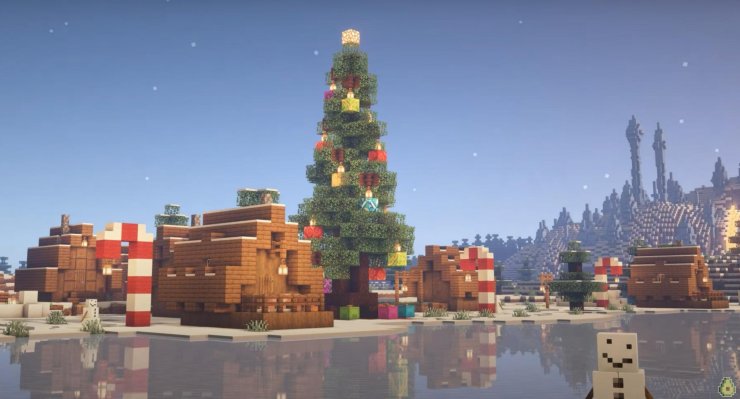 Ayvocado Minecraft Chrismas Tree