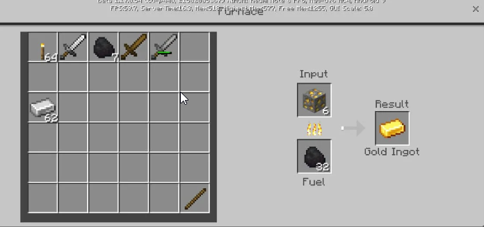 How To Make A Golden Sword In Minecraft 2