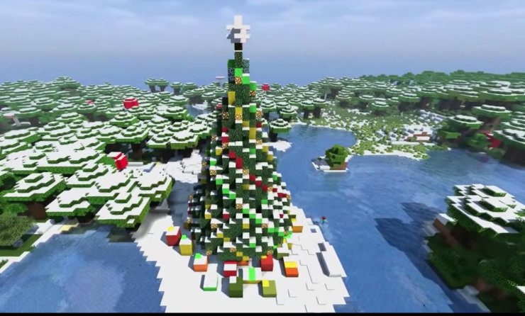 N11ck Christmas Tree Minecraft