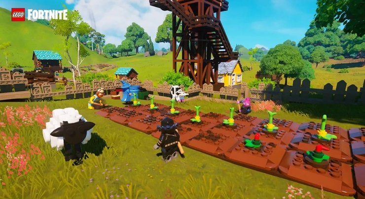 Lego Fortnite Farming