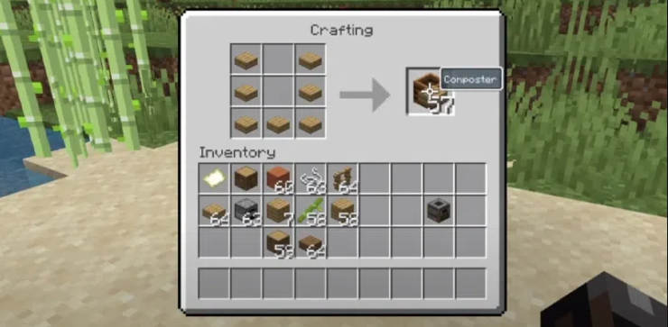 How To Make A Composter In Minecraft & How To Use It?