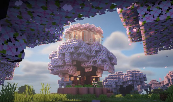 Cherry Blossom Treehouse