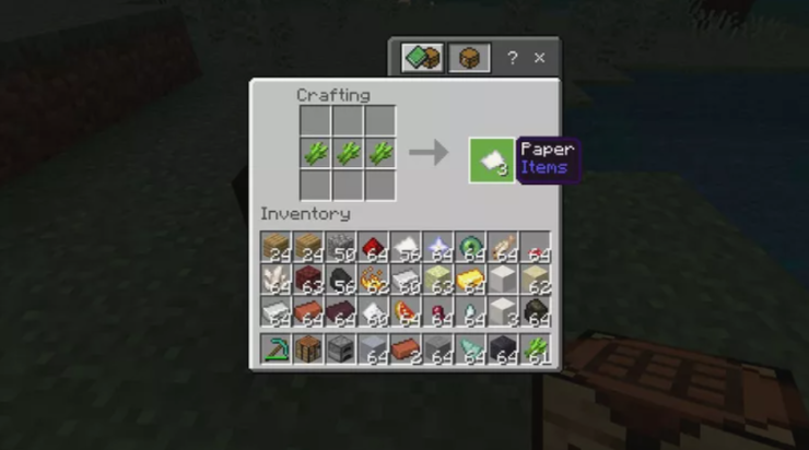How To Make Paper In Minecraft