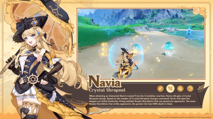 Genshin Crystallize Navia