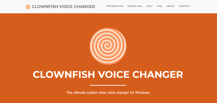 Clownfish Voice Changer