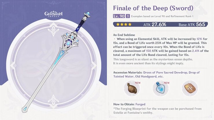 Finale Of The Deep Sword