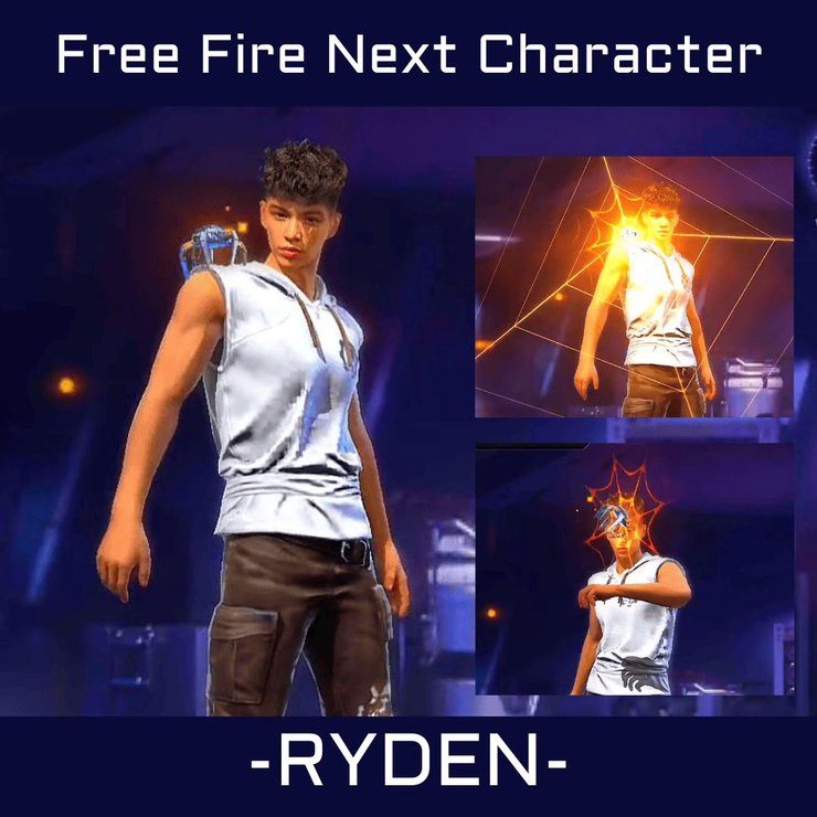 Free Fire Ryden Character