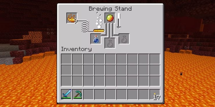 Minecraft Fire Resistance Potion