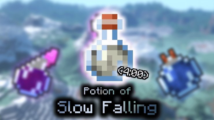 Slow Falling Potion Minecraft