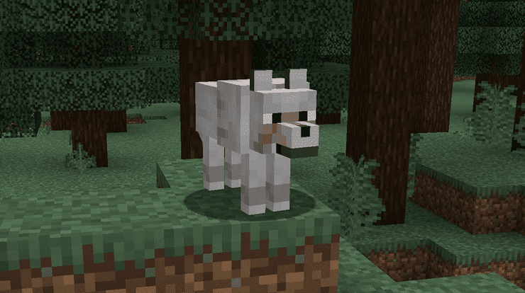 Pale Wolves Minecraft