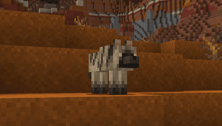 Striped Wolves Minecraft