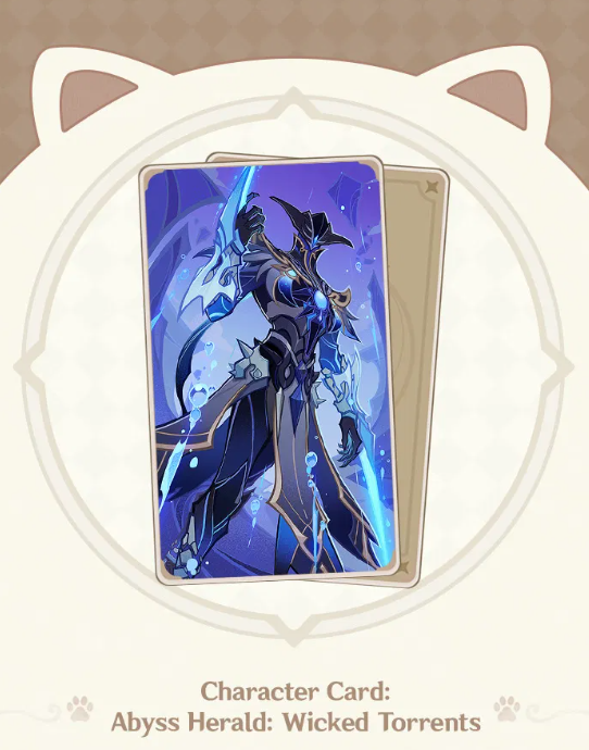 Genshin Impact 4 6 Genius Invokation Tcg Abyss Her