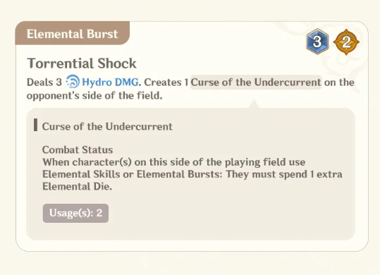 Genshin Impact 4 6 Genius Invokation Tcg Abyss Her