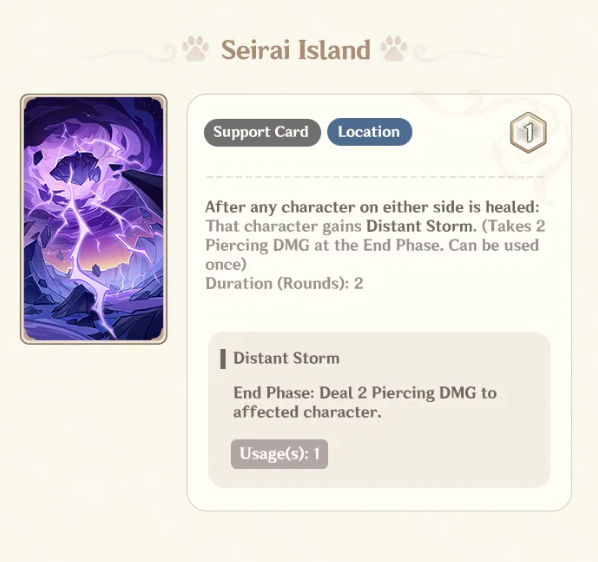 Genshin Impact 4 6 Genius Invokation Tcg Seirai Is