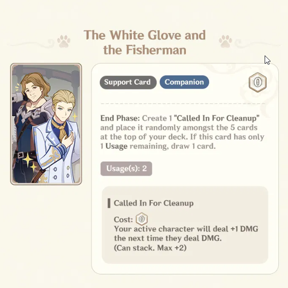 Genshin Impact 4 6 Genius Invokation Tcg The White