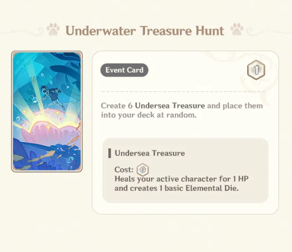 Genshin Impact 4 6 Genius Invokation Tcg Underwate