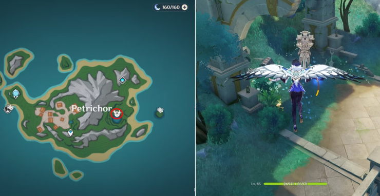 Praetorian Golem Locations Genshin Impact Petrichor