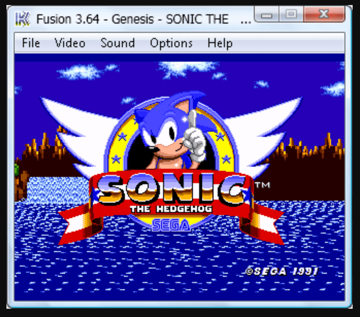 Sega Genesis Kega Fusion Emulator