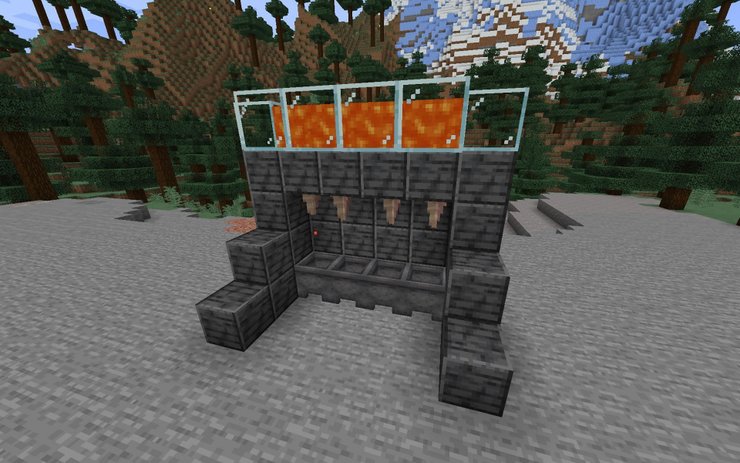 Lava Farm Minecraft