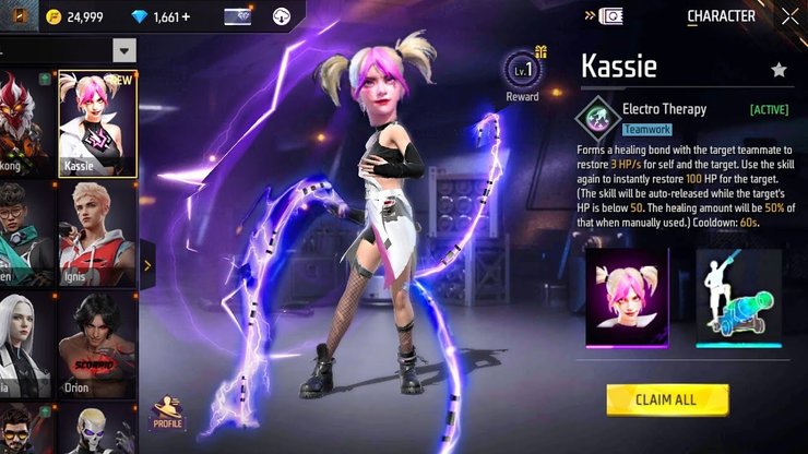 Kassie Abilities