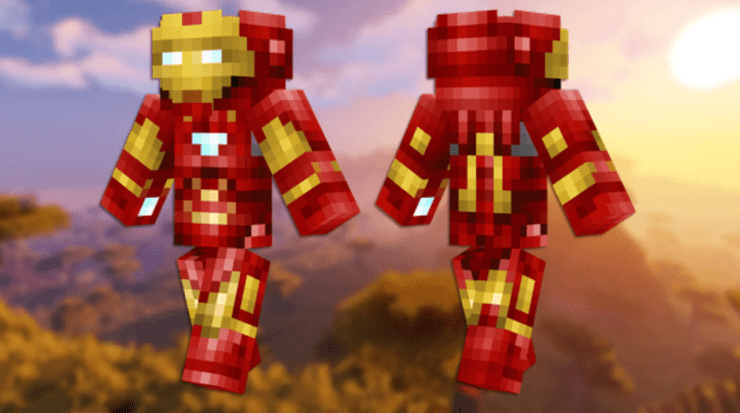 Iron Man Minecraft Skin