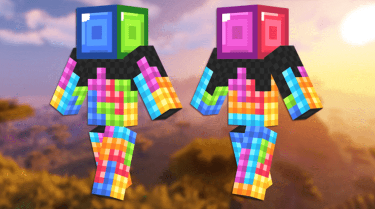 Tetris Minecraft Skin