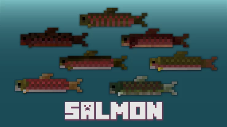 Minecraft Salmon Breeding