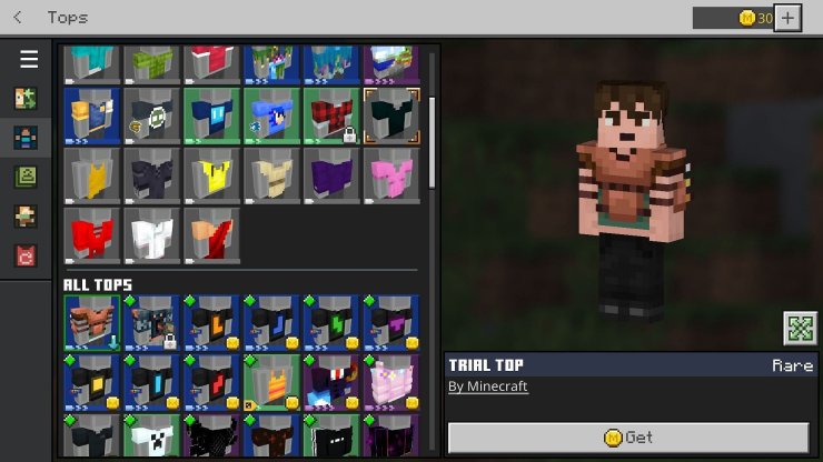 Minecraft Trial Top