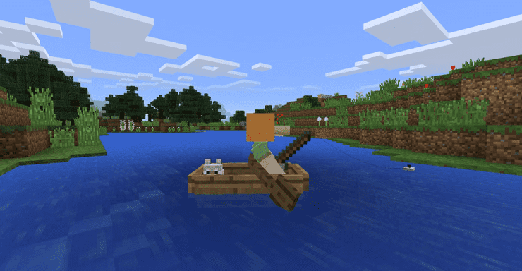 Fishing For Mending Minecraft