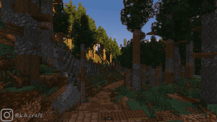 Pine Forest Minecraft 4