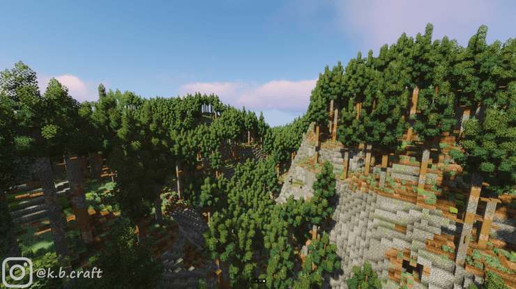 Pine Forest Minecraft 6