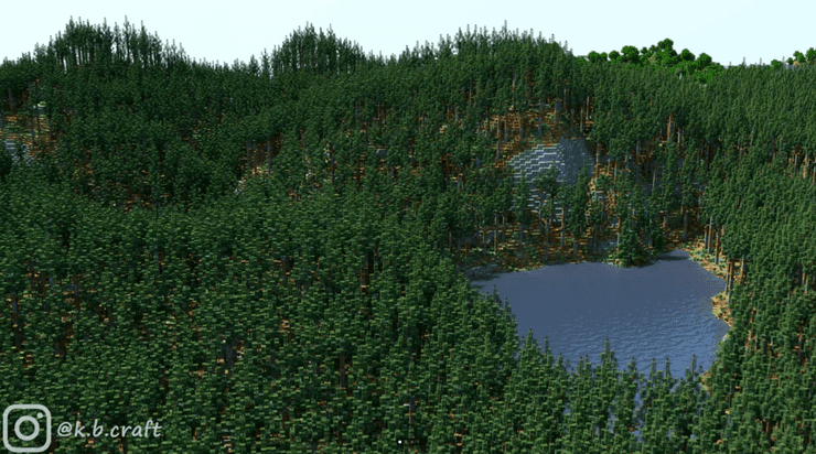 Pine Forest Minecraft